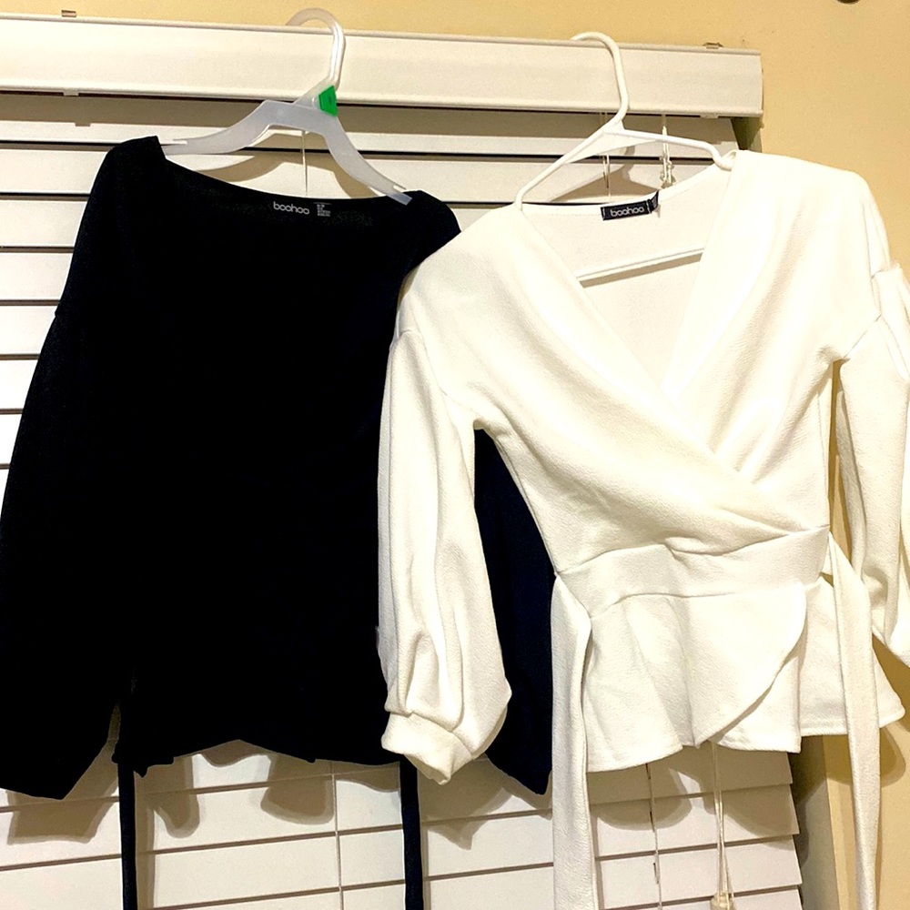 Boohoo Wrap Tops